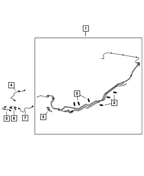 Fuel Lines and Tubes for 2022 Chrysler Pacifica #0