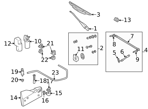 Wipers for 2005 Mercedes-Benz G55 AMG #0