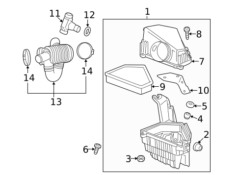 Filters for 2010 Cadillac CTS #0