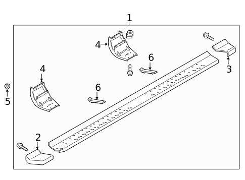 Running Board for 2022 Ford F-450 Super Duty #7