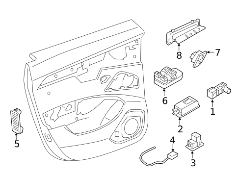 Front Door for 2024 Audi A8 Quattro #2
