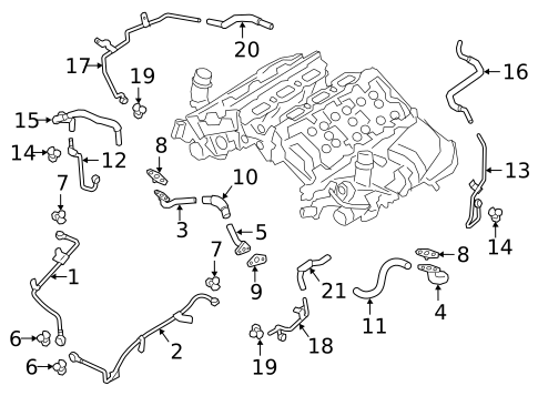 Turbocharger & Components for 2020 INFINITI Q60 #0