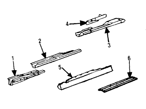 Rocker Panel for 1986 Dodge Charger #0