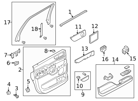 Rear Door for 2018 Lincoln Navigator #3