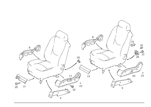 Coverings for 2003 Mercedes-Benz ML55 AMG #0