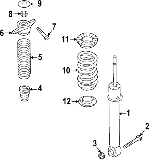 Shocks & Components for 2024 Kia Sorento #2