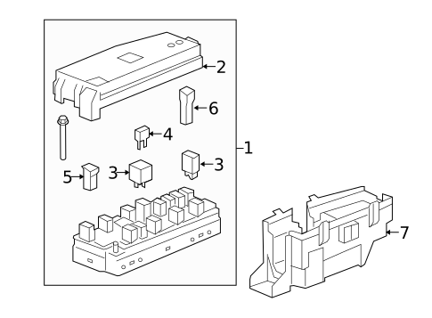 Electrical Components for 2015 Chevrolet Captiva Sport #0