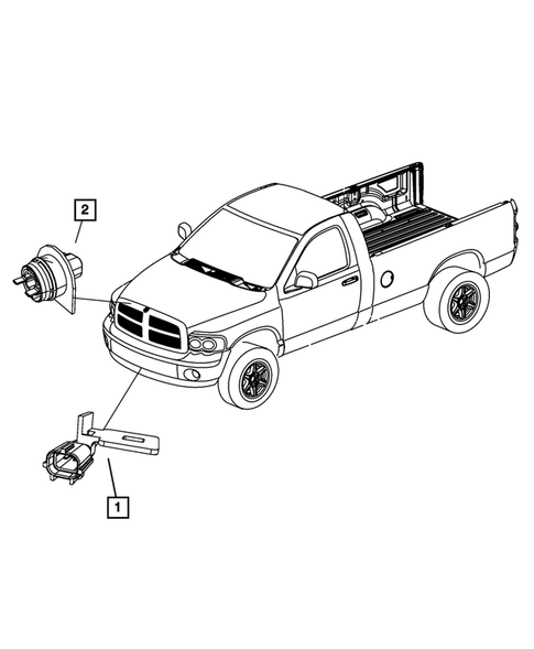 Sensors for 2008 Dodge Ram 3500 #3