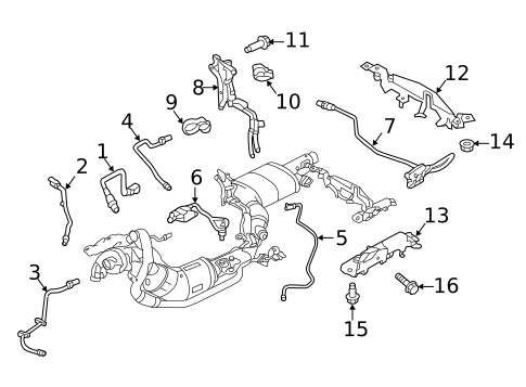 Emission Components for 2019 Land Rover Range Rover #1