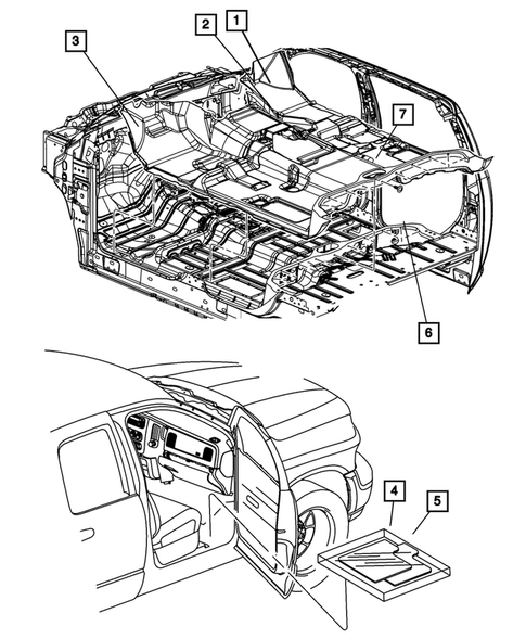 Carpets, Floor Mats, Load Floor, and Silencers for 2011 Ram 1500 #0