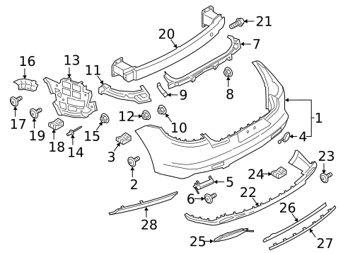 Bumper & Components - Rear for 2022 Porsche 718 Spyder #4