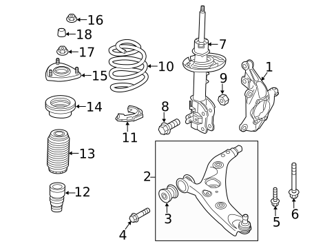 Suspension Components for 2023 Mazda CX-5 #0