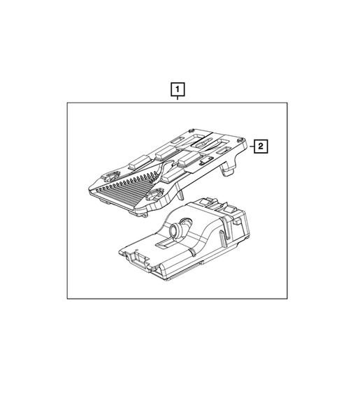 Radio, Antenna, Speakers, DVD, and Video systems for 2019 Jeep Compass #5