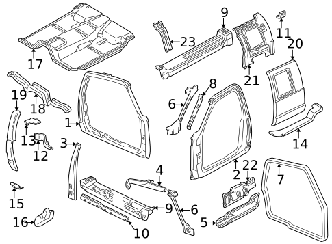 Uniside for 1996 Chevrolet K1500 Pickup #1