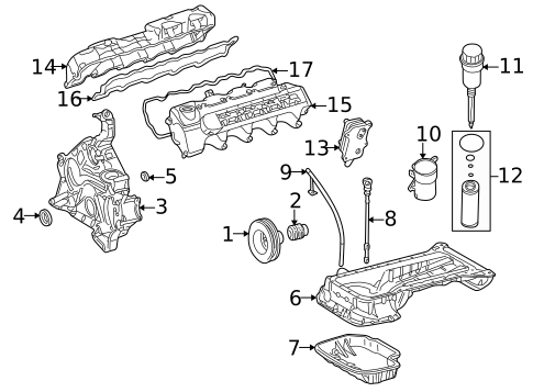 Engine Parts for 2005 Mercedes-Benz G55 AMG #0