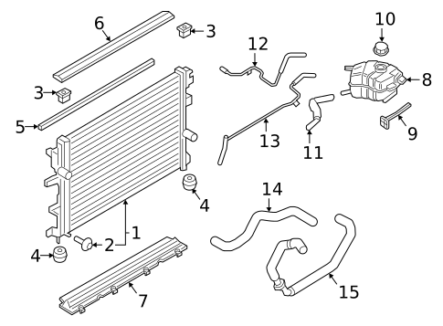 Radiators, Coolers & Related Components for 2017 Lincoln Continental #0