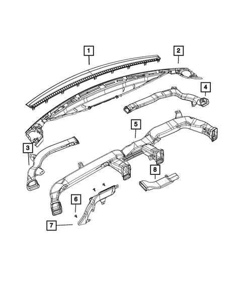 Air Ducts for 2020 Ram 1500 #0