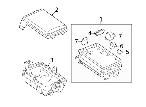 Fuse & Relay for 2016 Chevrolet Sonic #0