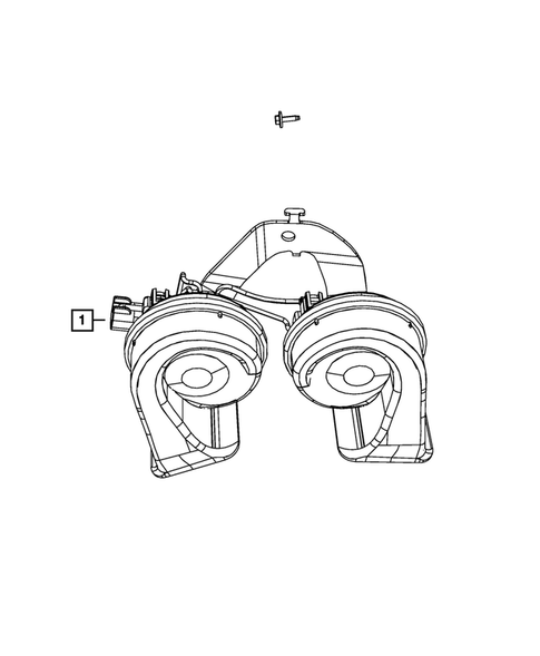 Horns for 2014 Dodge Journey #0