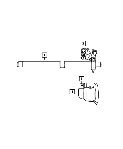 Front Axle Drive Shafts for 2010 Dodge Journey #1