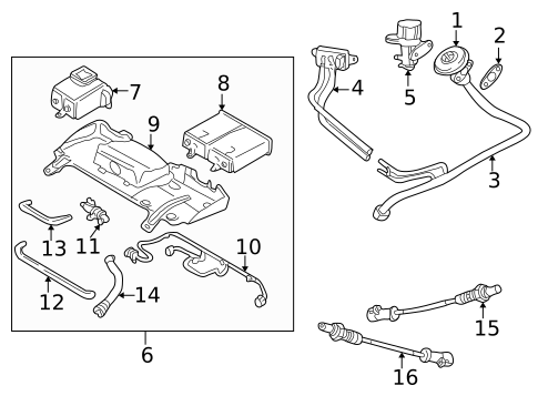 Powertrain Control for 2007 Jaguar S-Type #1