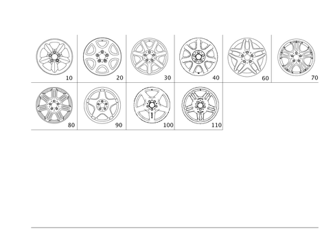 Wheels for 1998 Mercedes-Benz SLK 230 #1