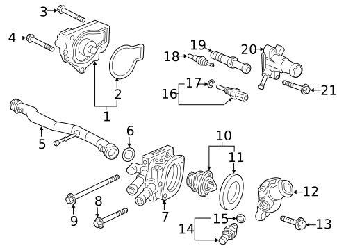 Powertrain Control for 1997 Honda CR-V #1