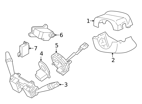 Switches for 2017 Kia K900 #0
