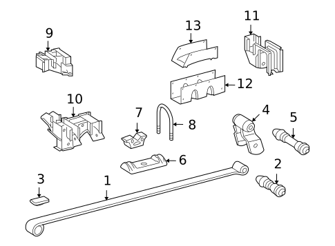 Rear Suspension for 2006 Dodge Sprinter 2500 #0