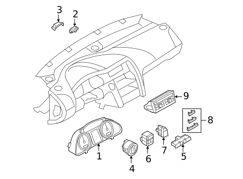 Automatic Temperature Controls for 2008 Audi Q7 #0