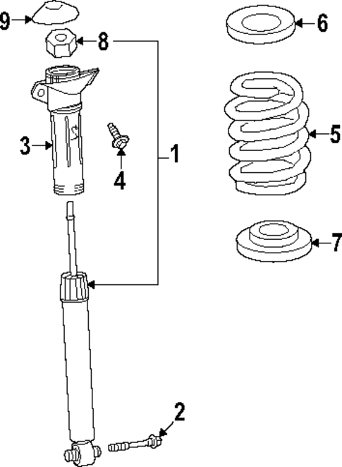 Shocks & Components for 2025 Lexus RX450h+ #2