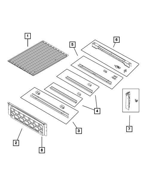 Pick-up Box and Fuel Filler Door for 2009 Dodge Ram 1500 #6