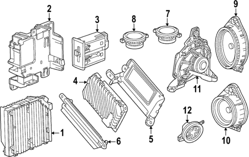 Antenna & Radio for 2025 Cadillac LYRIQ #0