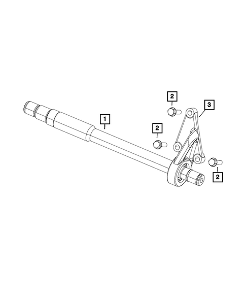 Front Axle Drive Shafts for 2016 Ram ProMaster 3500 #1
