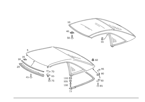 Hardtop for 1993 Mercedes-Benz 600SL #0