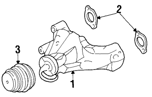 Water Pump for 1990 Chevrolet C3500 #0