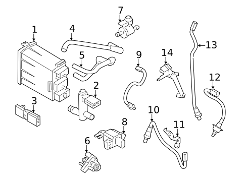 Emission Components for 2023 Nissan TITAN #17