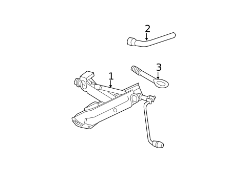 Jack & Components for 2013 Mercedes-Benz E350 #0