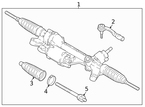 Steering Gear & Linkage for 2022 Audi RS5 #0