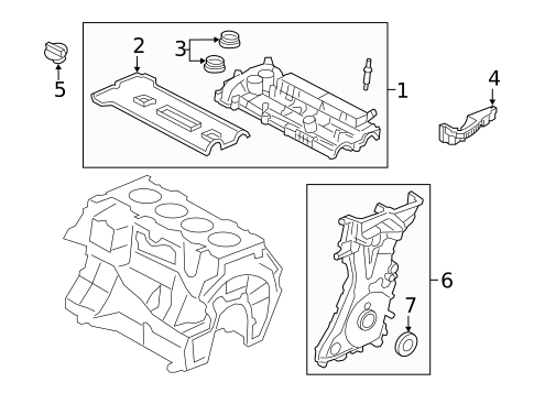 Hardware, Fasteners & Fittings for 2020 Lincoln Corsair #0