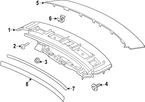 Spoiler for 2018 Porsche Panamera #1