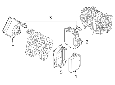Electrical Components for 2021 Audi e-tron Quattro #6