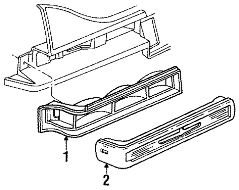 Tail Lamps for 1988 Cadillac Seville #0
