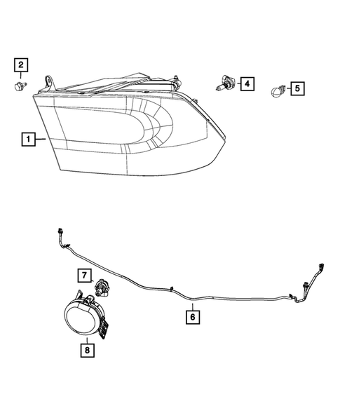 Lamps-Interior and Exterior for 2018 Ram 3500 #5