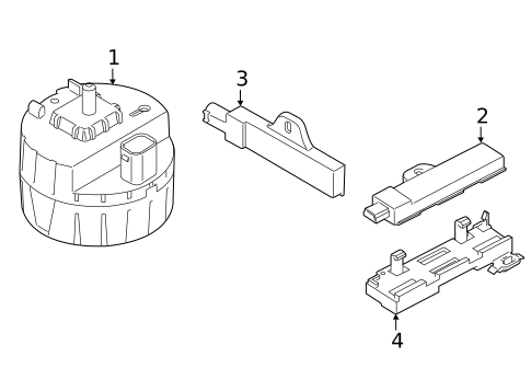 Anti-Theft Components for 2024 BMW X6 #0