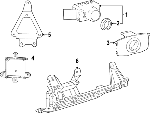 Lane Departure Warning for 2023 Lexus LX600 #0