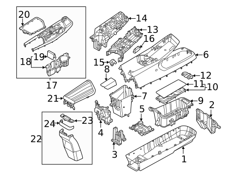 Center Console for 2023 Kia EV6 #0
