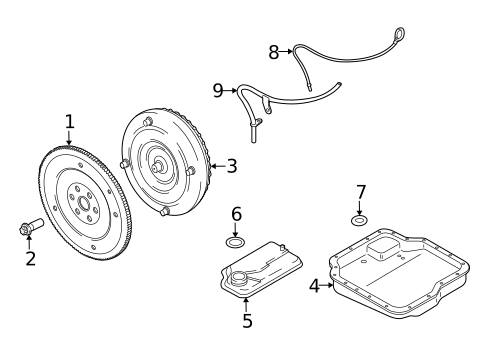 Automatic Transmission for 2023 Ford Escape #3