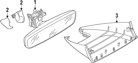 Inside Mirrors for 2022 Volkswagen Arteon #1