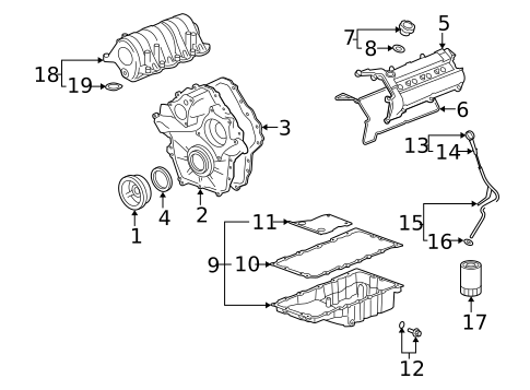 Hardware, Fasteners & Fittings for 2005 Cadillac XLR #0
